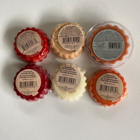 6 Yankee Candle Wax Potpourri Melt Tarts 22Grams Ea - Picture 5 of 6